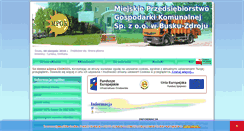 Desktop Screenshot of mpgkbusko.pl
